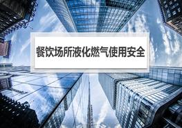 餐饮场所液化燃气使用安全pptx