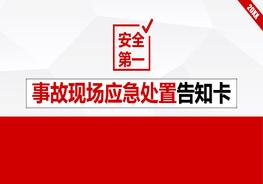 事故现场应急处置告知卡pptx