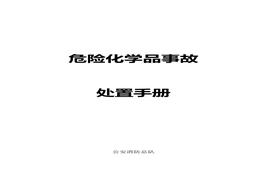危化品应急处置手册doc