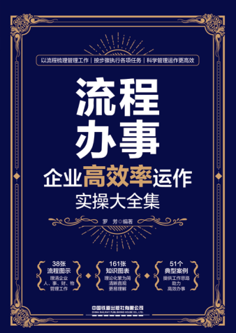 流程办事：企业高效率运作实操大全集 罗芳 2021年版