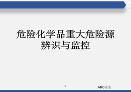 危险化学品重大危险源辨识与监控pptx