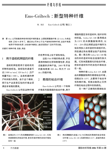 Ems-Griltech: 新型特种纤维